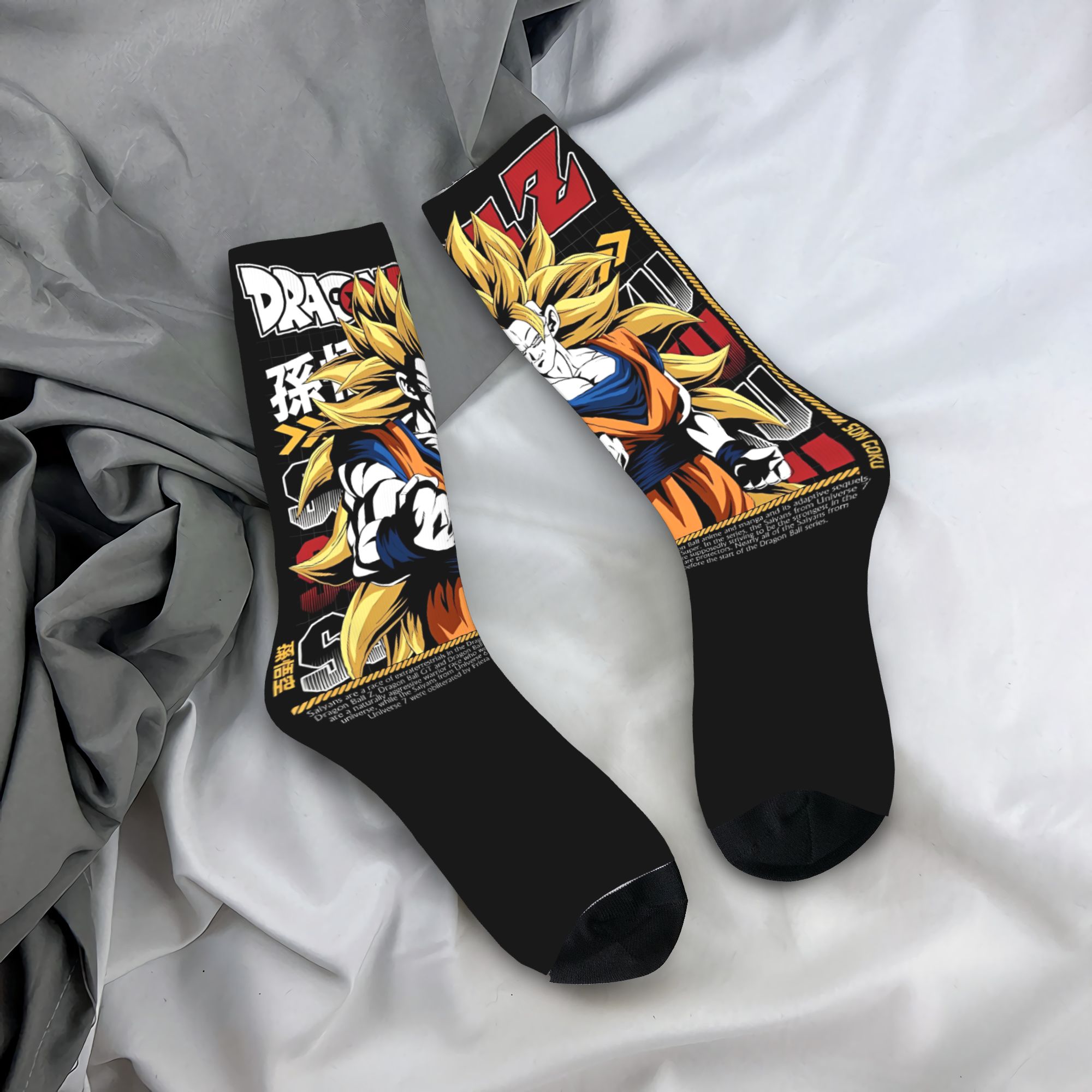 Anime Merchandise Women - D-Dragon-Ball-L DragonBallZ Socks Merchandise For Men